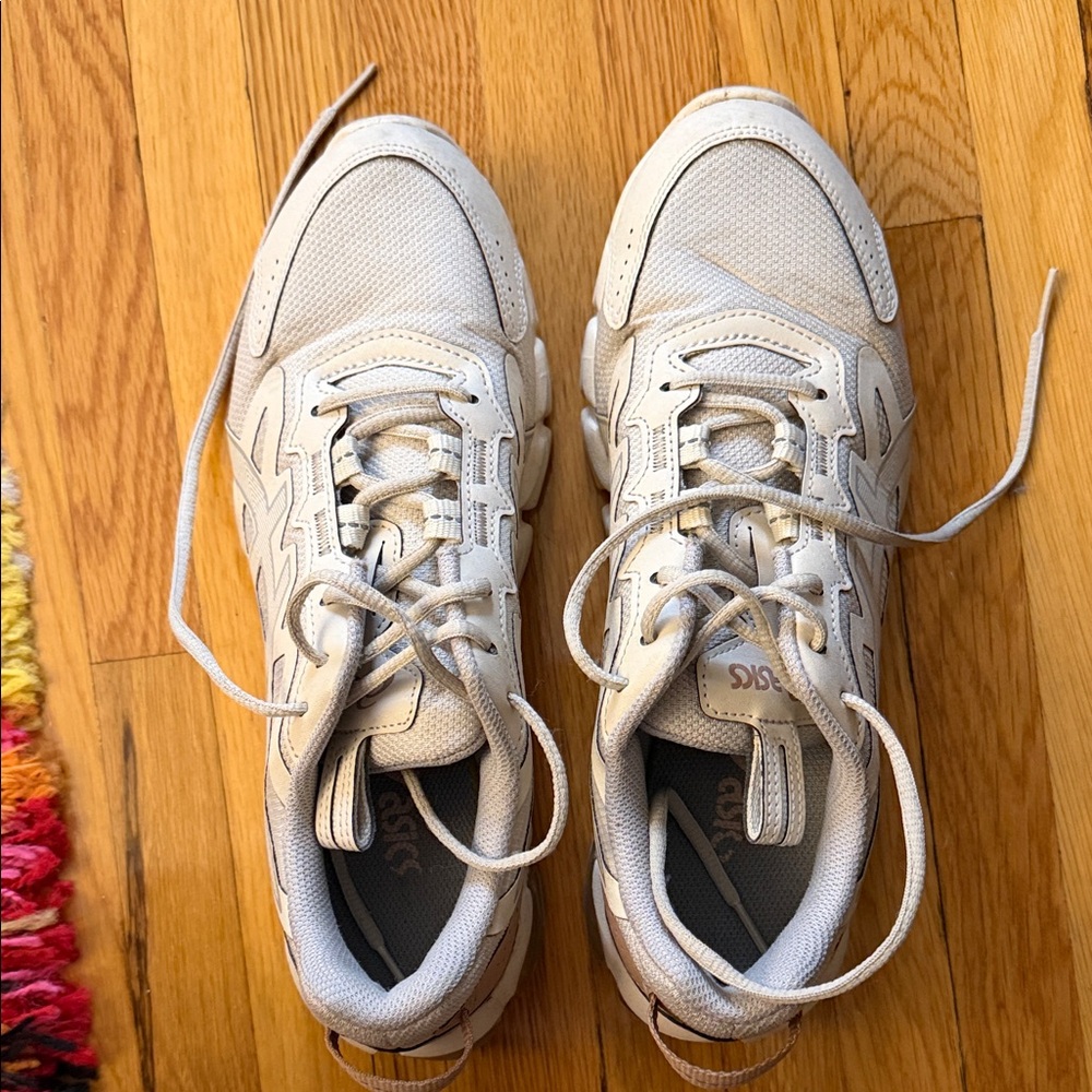 Asics Women's Light Gray Athletic Sneakers - Picture 2 of 6